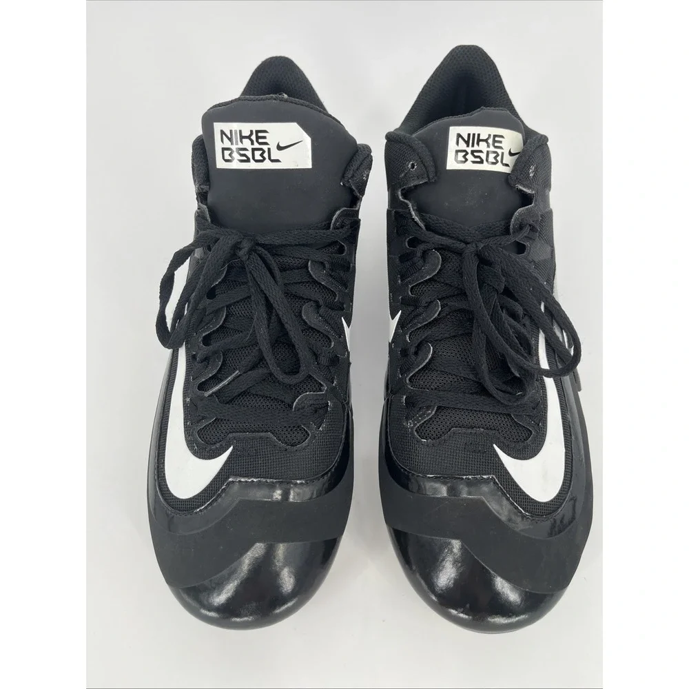Nike Huarache 2K Filth Pro Low Baseball Cleats Men's 10 Black White 807126 010