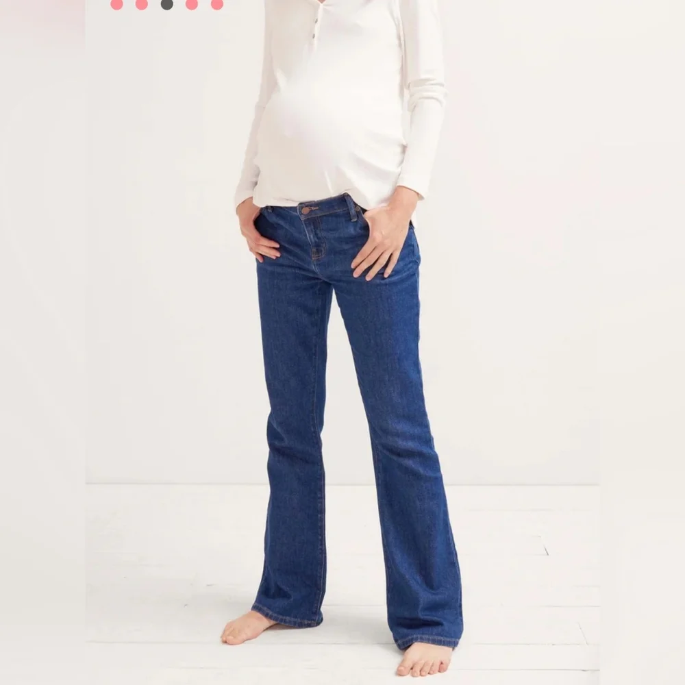 NWT Hatch the Flare Maternity Jean, sz 28