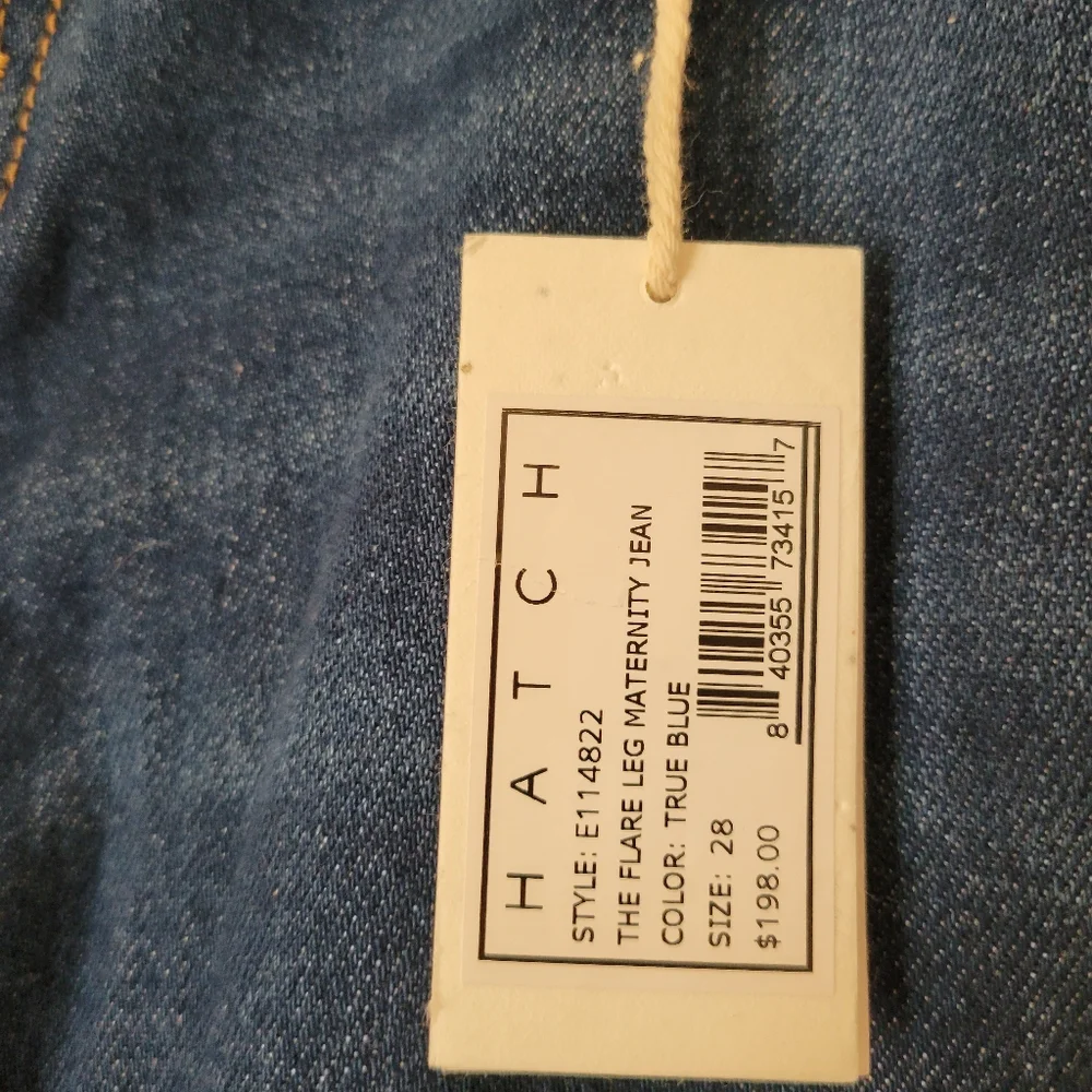 NWT Hatch the Flare Maternity Jean, sz 28