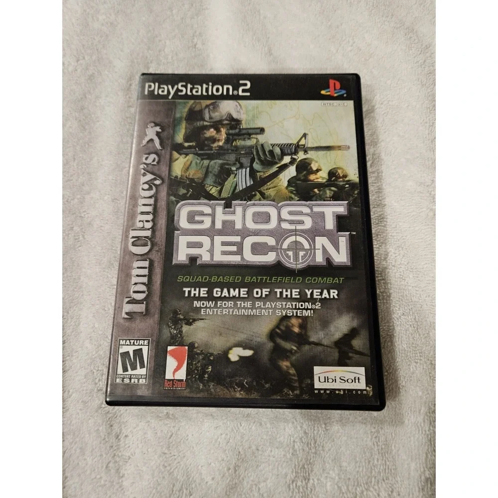 Tom Clancy's Ghost Recon Squad Based Battlefield PS2 (Sony PlayStation 2, 2006)