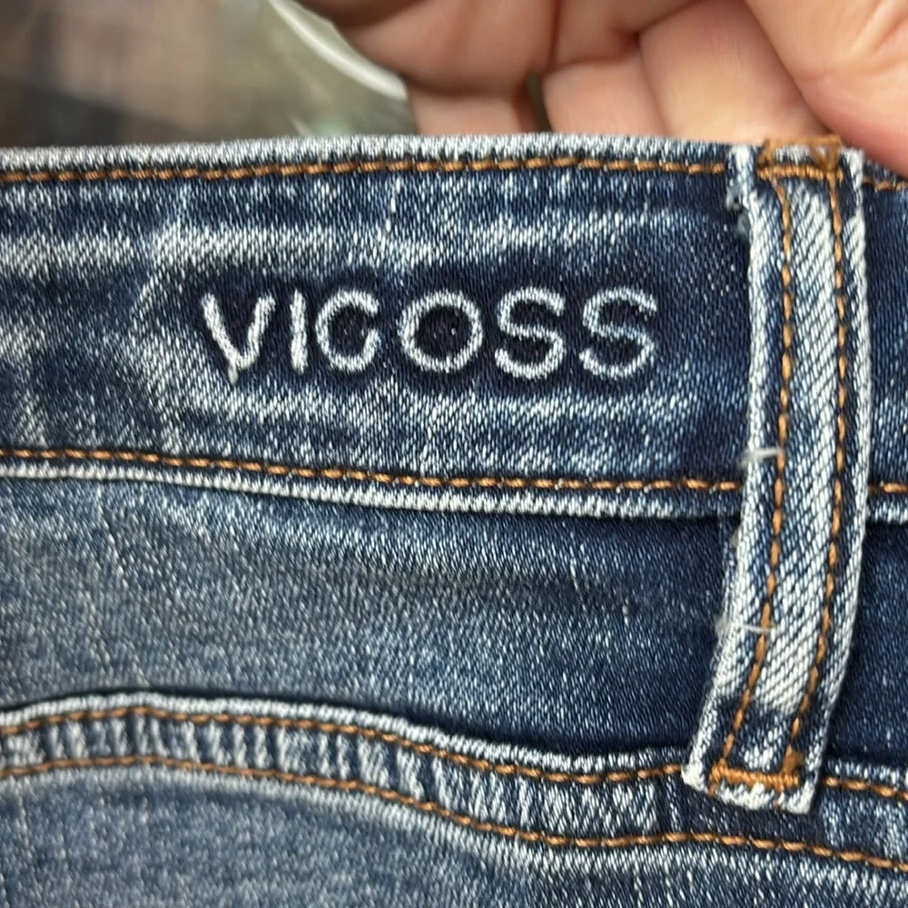 NWT Vigoss Ace High Rise Jean Shorts! Size 31