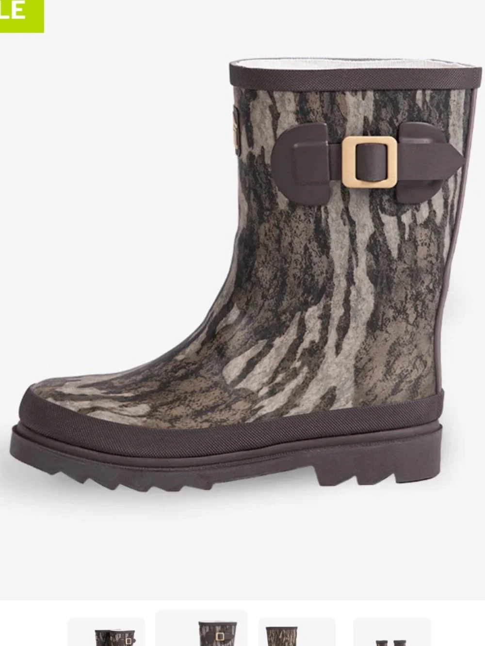 NEW Gator Waders rain boot mossy oak kids size: 11