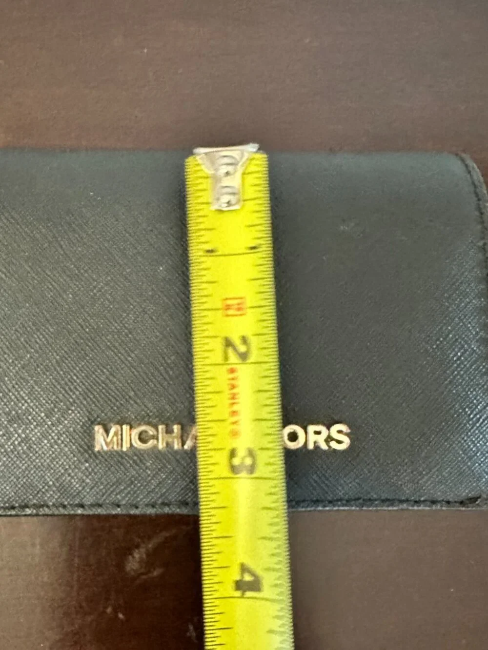 Michael KORS Men’s Bifold Black Saffiano Leather Wallet