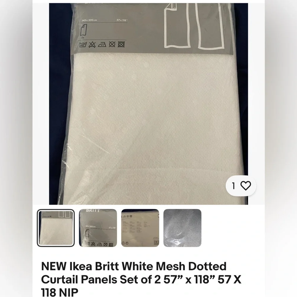 IKEA curtain panel
