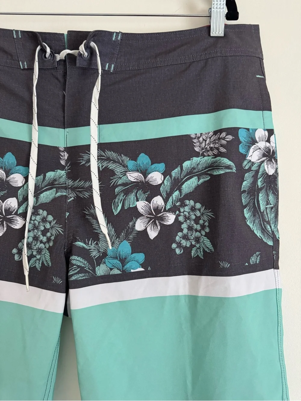 Goodfellow & Co Turquoise Swim Hawaiian Shorts