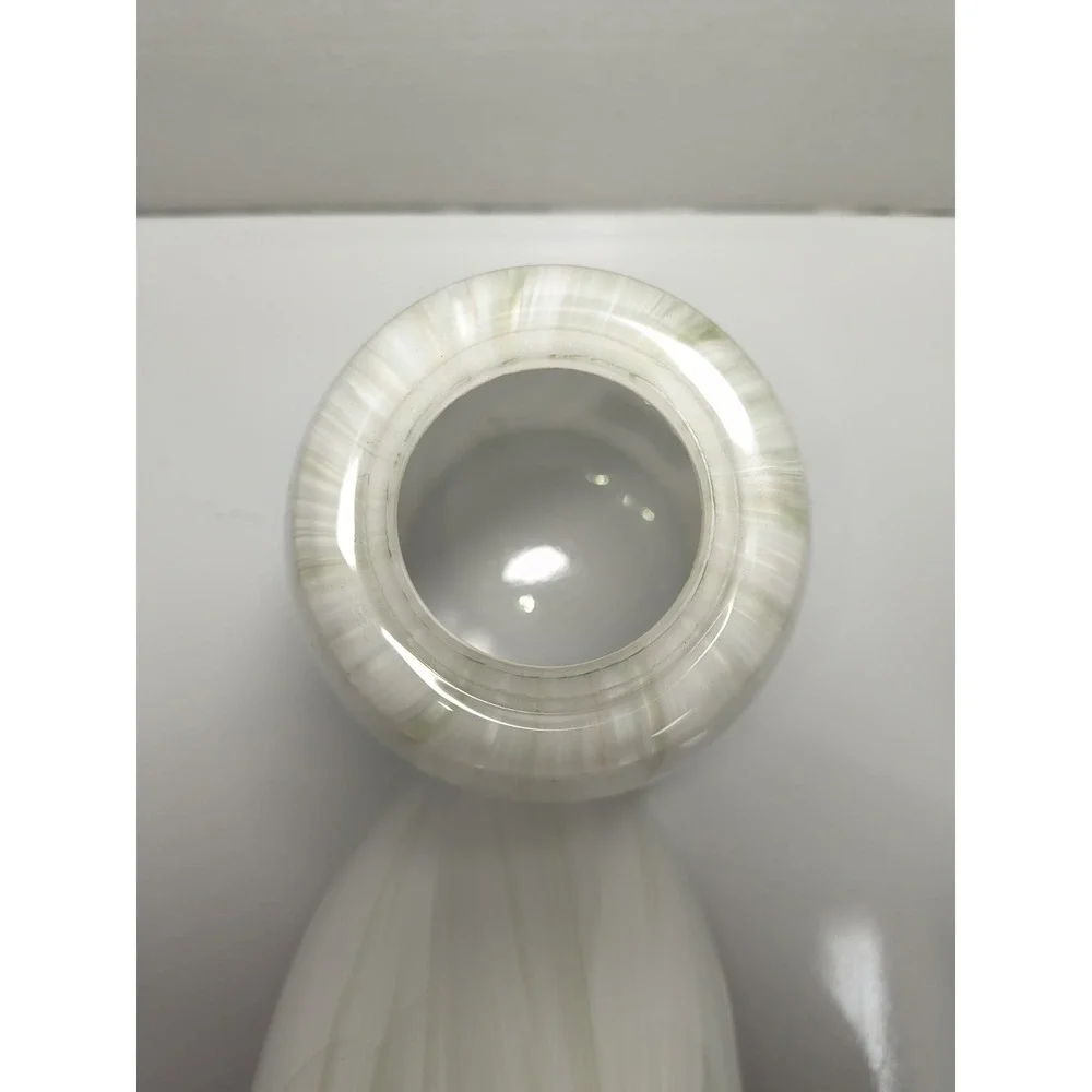 NEW Style Selections Champagne Opal Shimmer Glass Pendant Light Shade Set Of 2