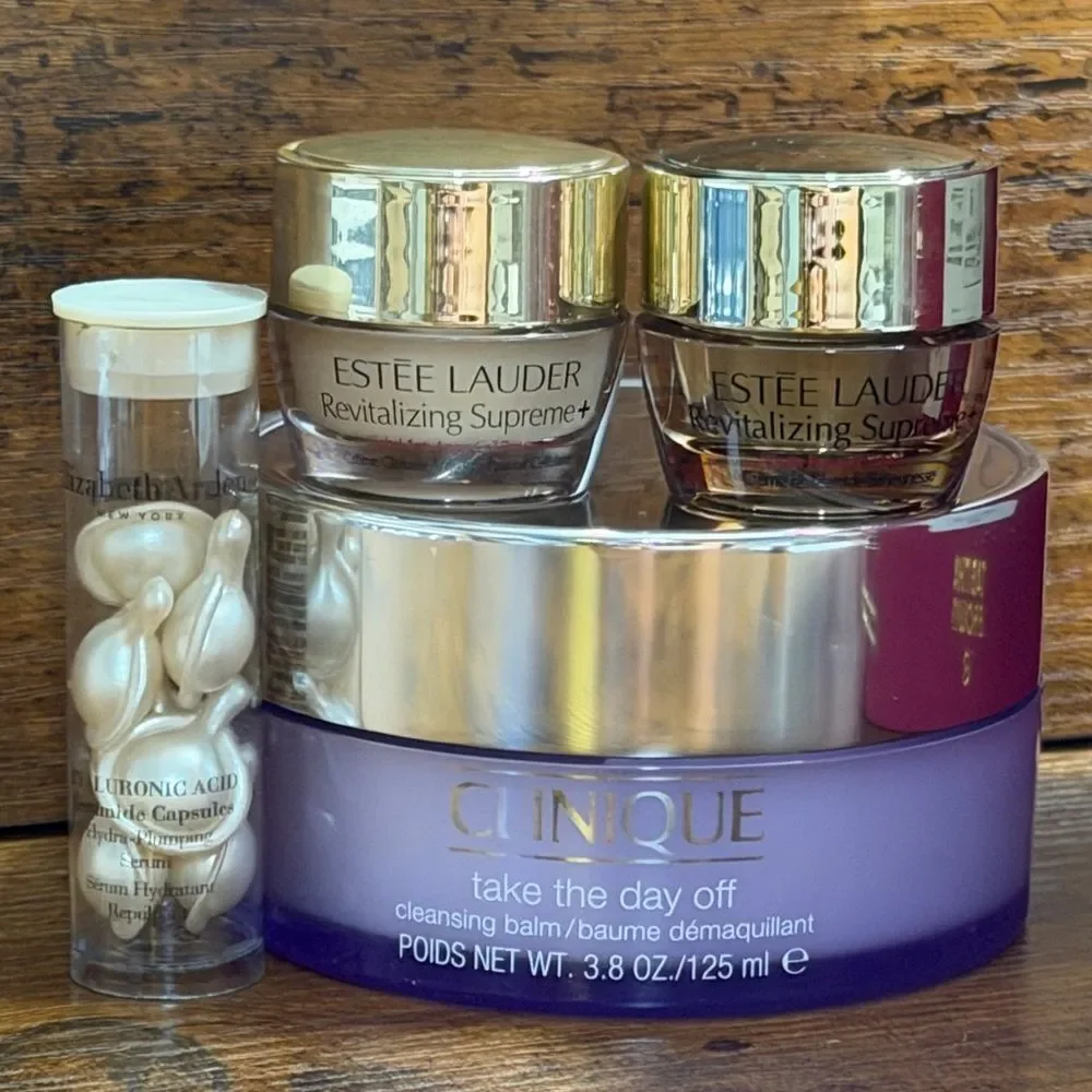 Clinique Take The Day Off Balm 3.8oz + Mini Estée Lauder and Elizabeth Arden