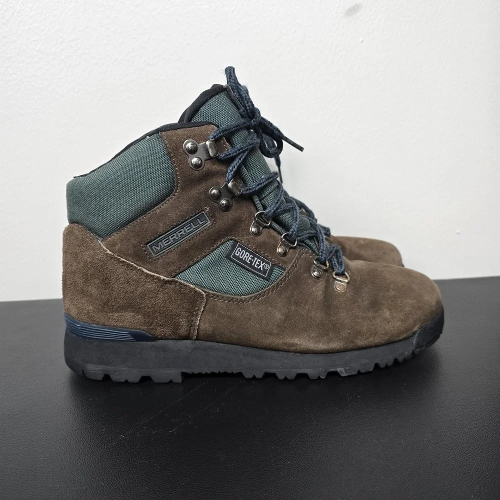 Merrell Boots‎ Womens Size 10 Brown Nova GXT II Gore Tex Trail Hiking Outdoors