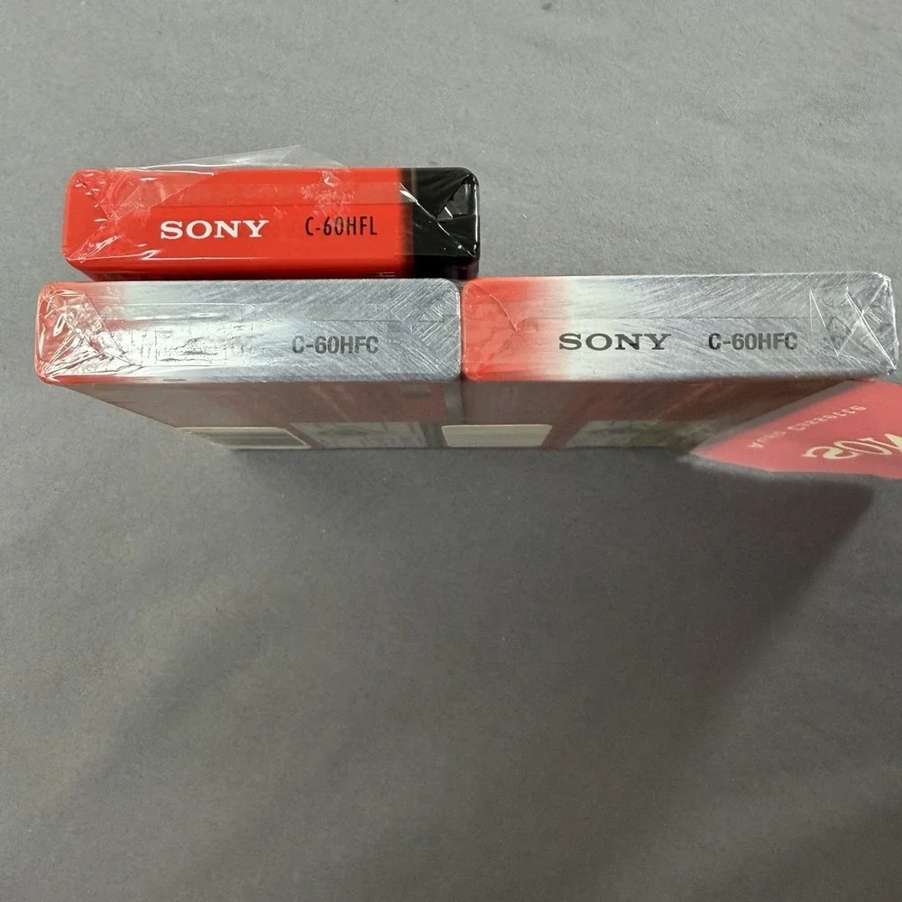 Sony HF Type I Normal Bias Recording Blank Cassette Tapes 60 min 3 Pack