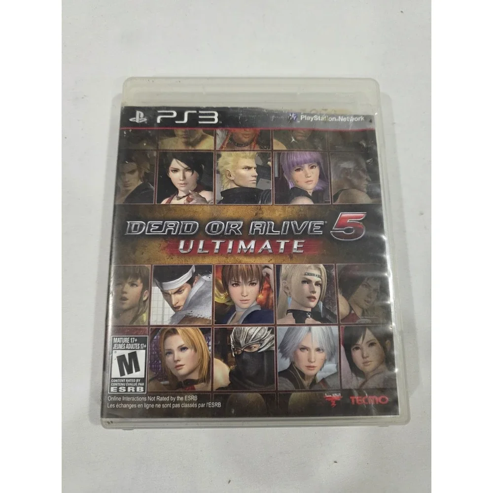 Dead or Alive 5: Ultimate (Sony PlayStation 3, 2013) PS3 Complete Tested