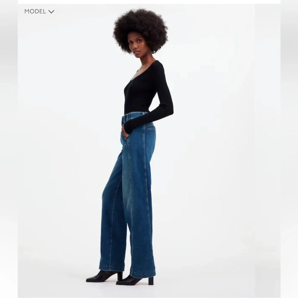 Madewell tapered denim