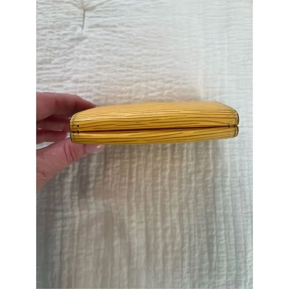 Louis Vuitton vintage yellow