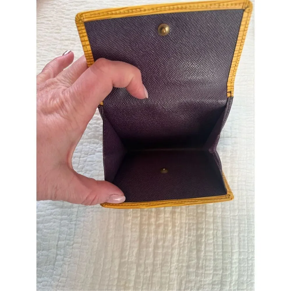 Louis Vuitton vintage yellow