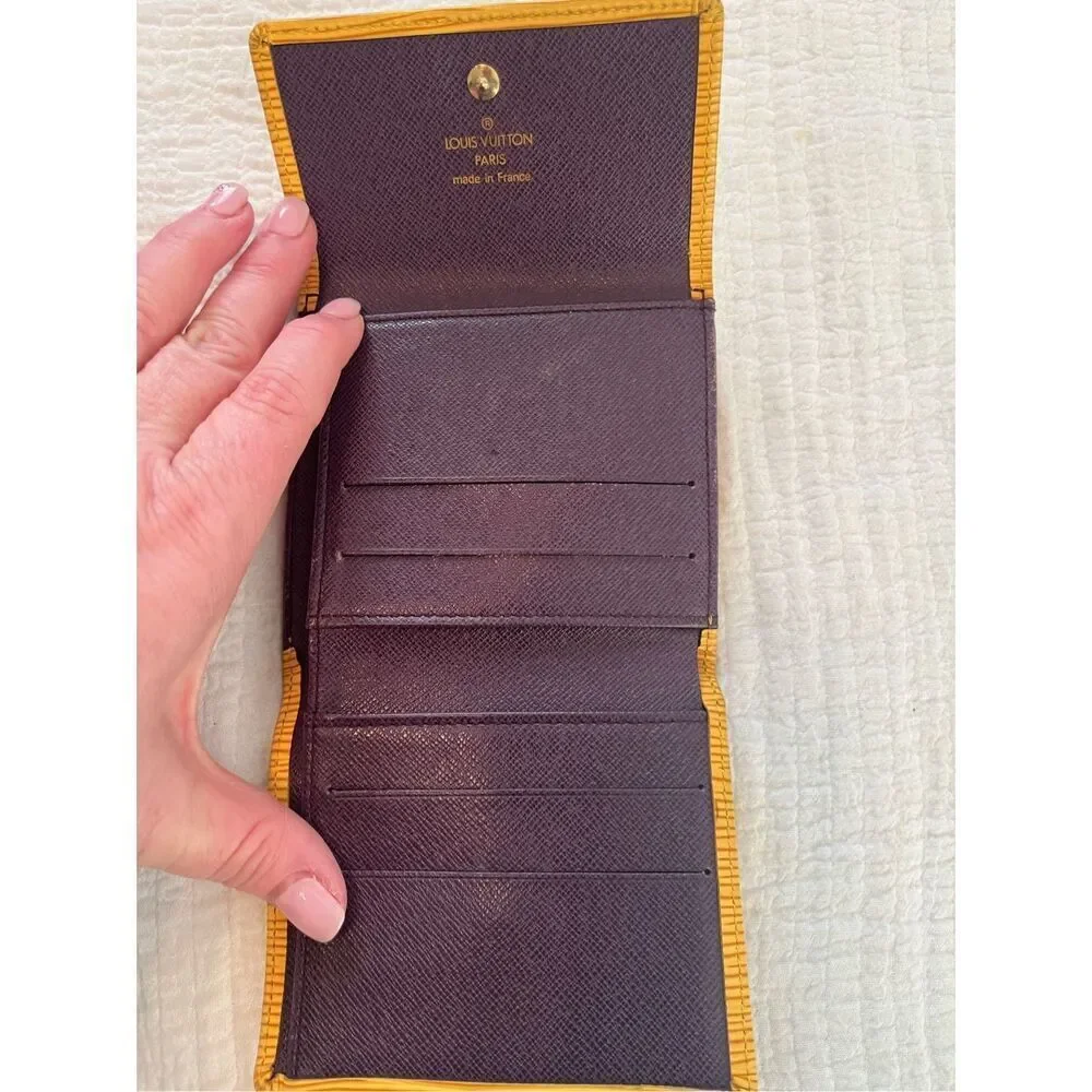 Louis Vuitton vintage yellow