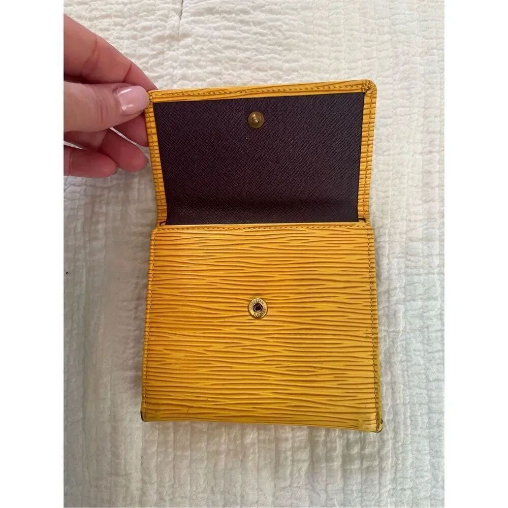 Louis Vuitton vintage yellow