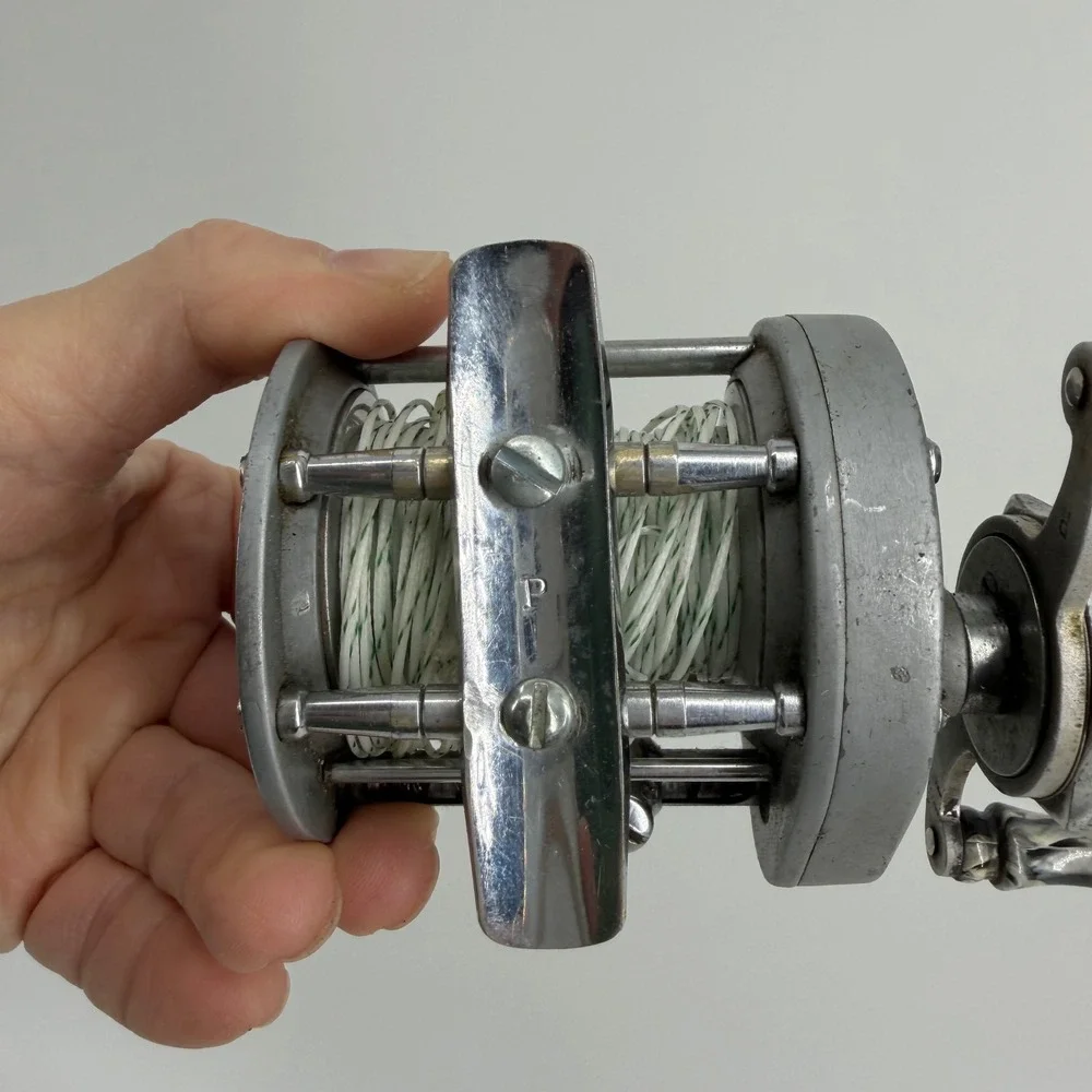 Pflueger Supreme Vintage Fishing‎ Reel Made in USA with Line