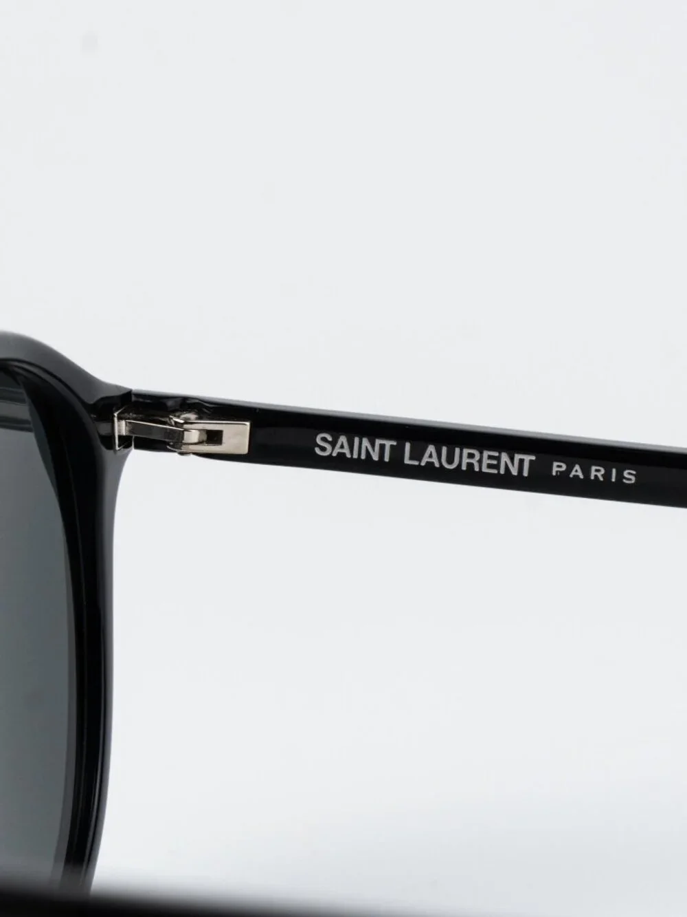 Saint Laurent Women Sunglasses Black Grey Pilot SL667 001 NEW AUTHENTIC