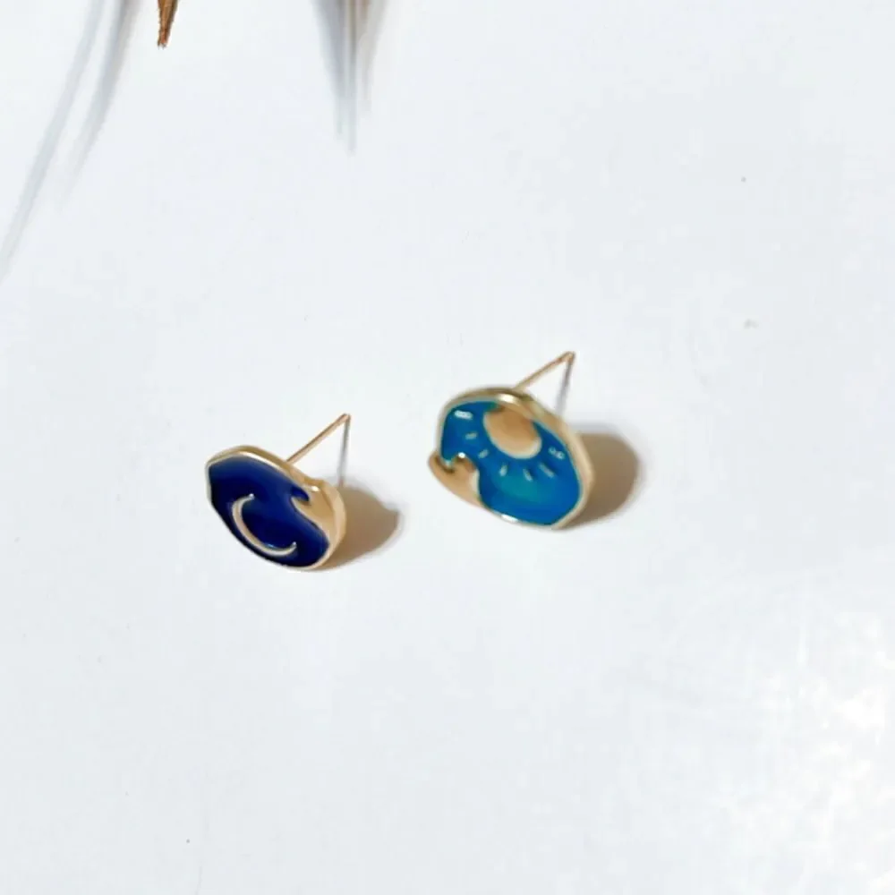 Free People blue enamel