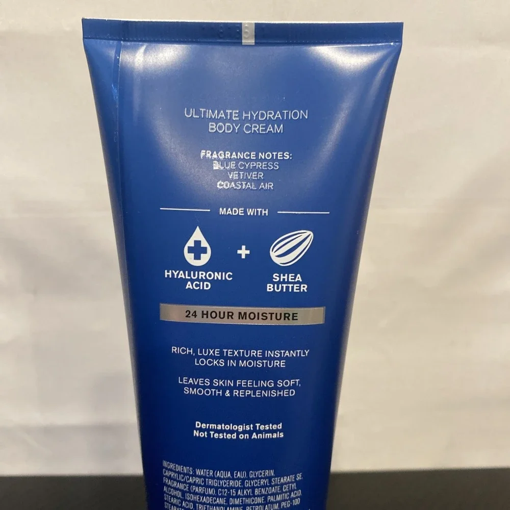 Bath &‎ Body Works Ocean Men's Collection Body Cream for Men 8 oz New