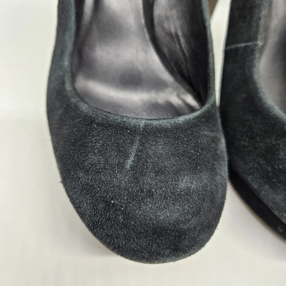 Tory Burch black suede