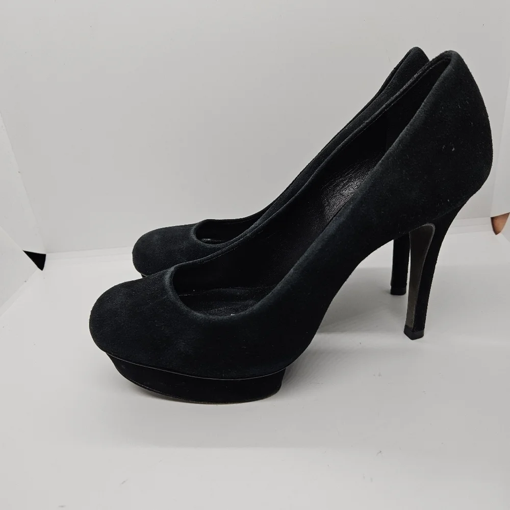 Tory Burch black suede