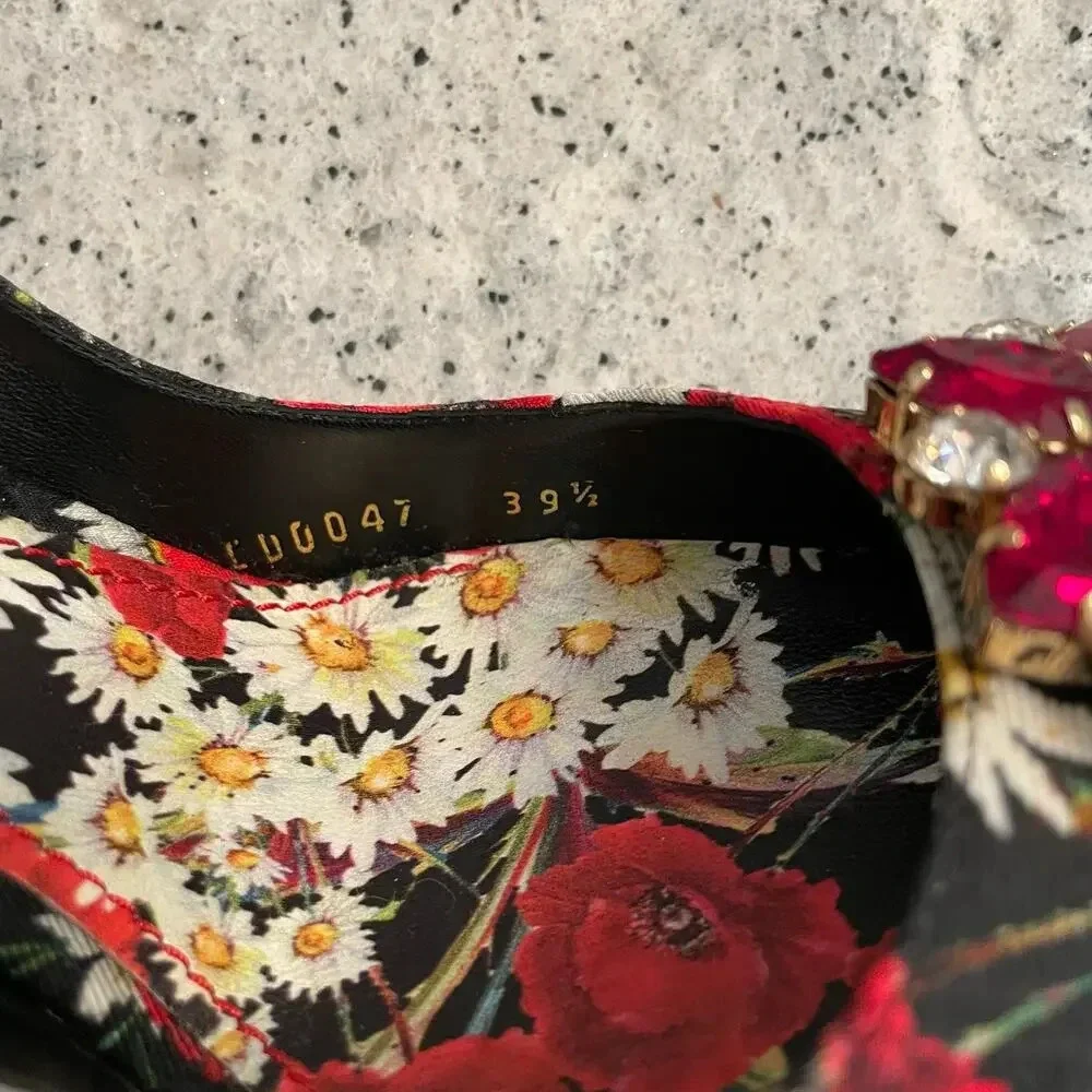 Dolce & Gabbana daisy poppy