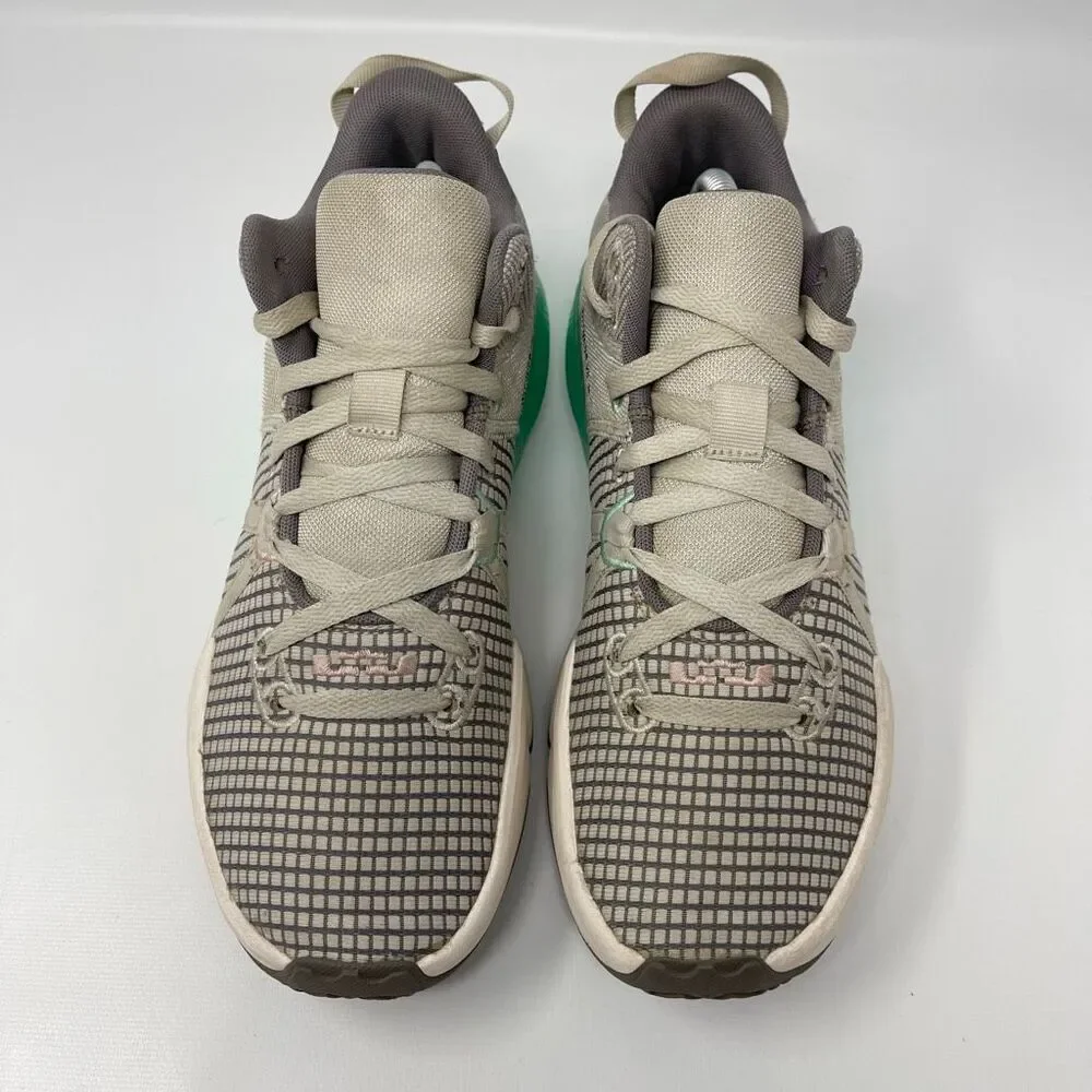 Nike LeBron Witness 7 EP Flat Pewter Mint DM1123-006 Men's Size 9