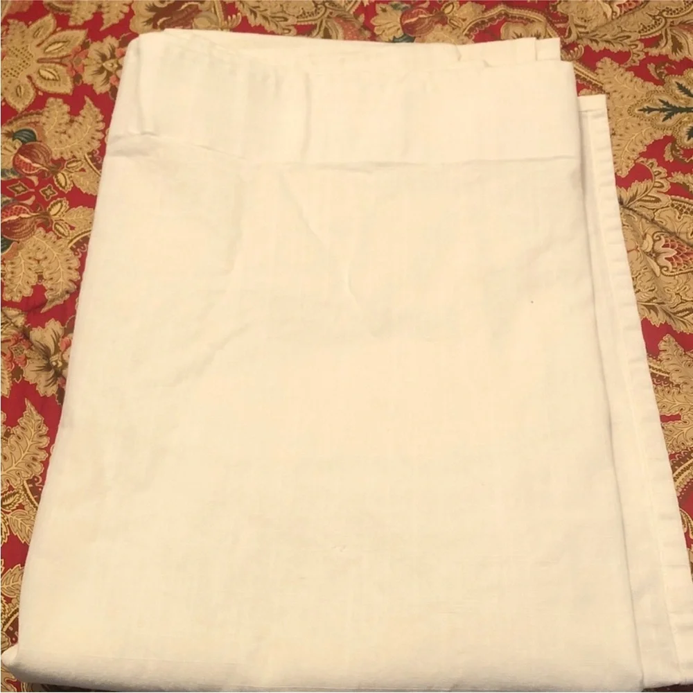 IKEA cotton curtain look