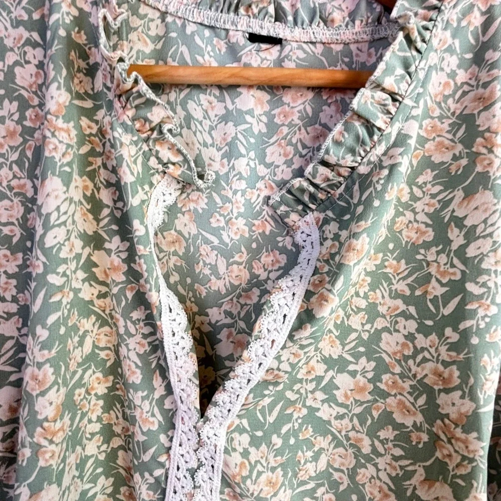SHEIN cottagecore floral