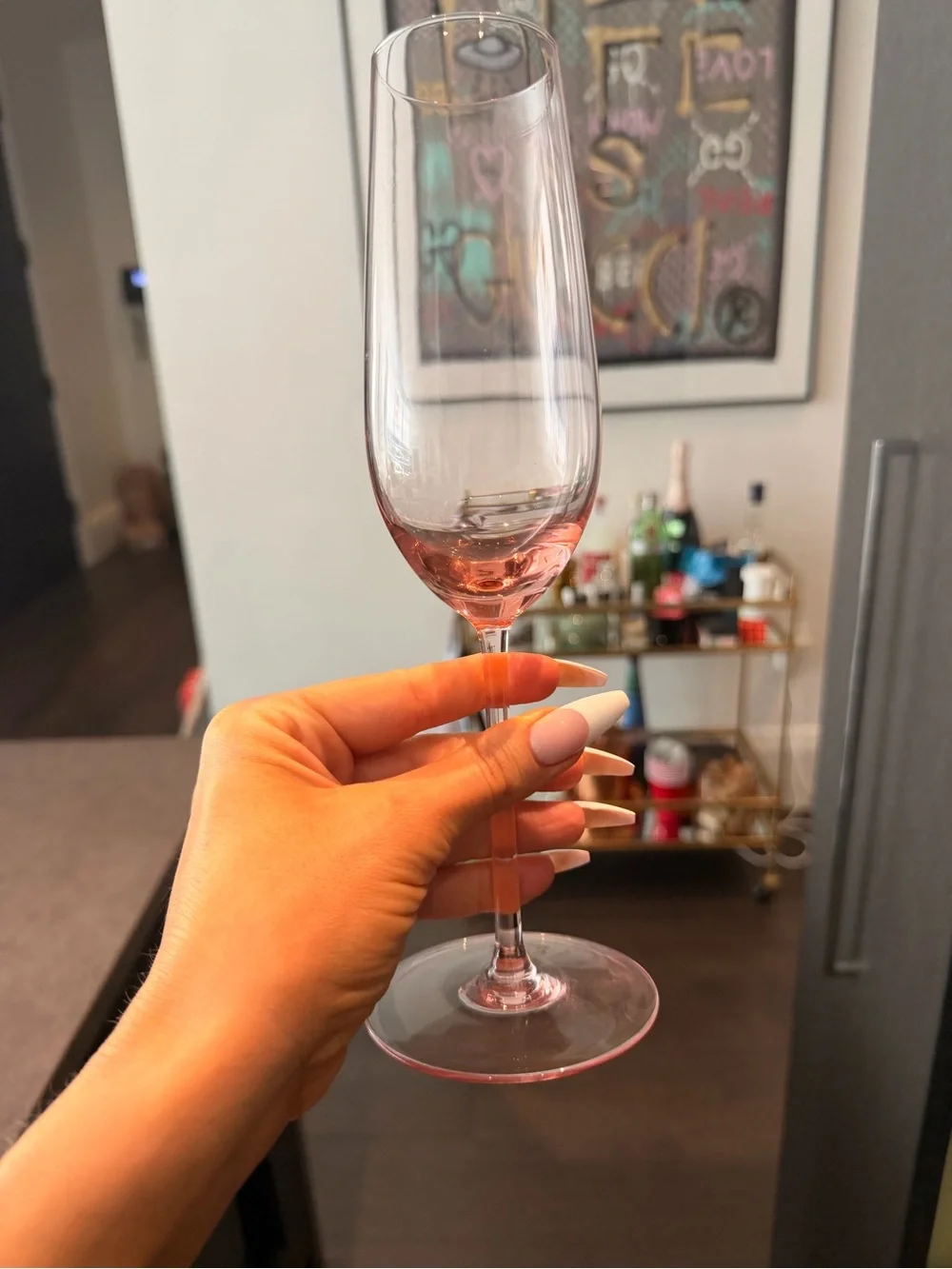Crate&Barrel delicate bowl pours