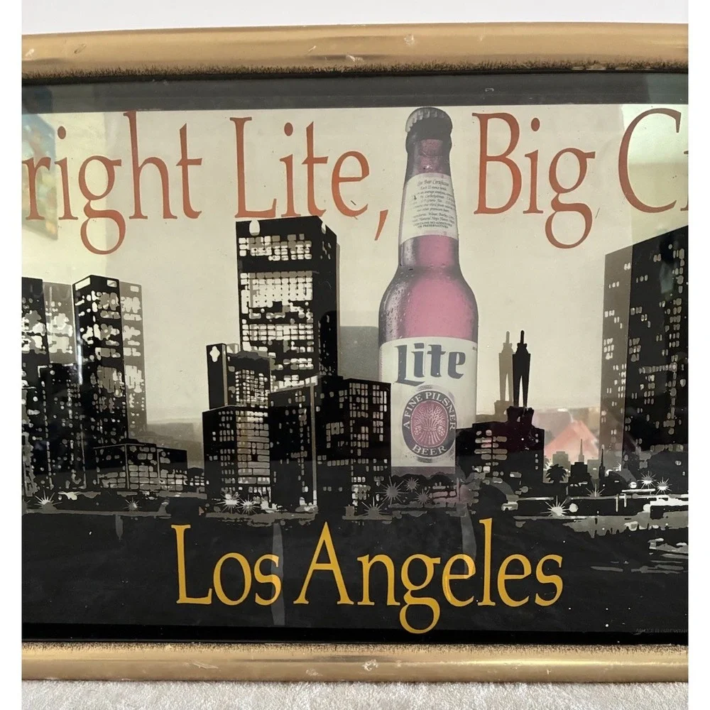 Miller High Life damage scuffs
