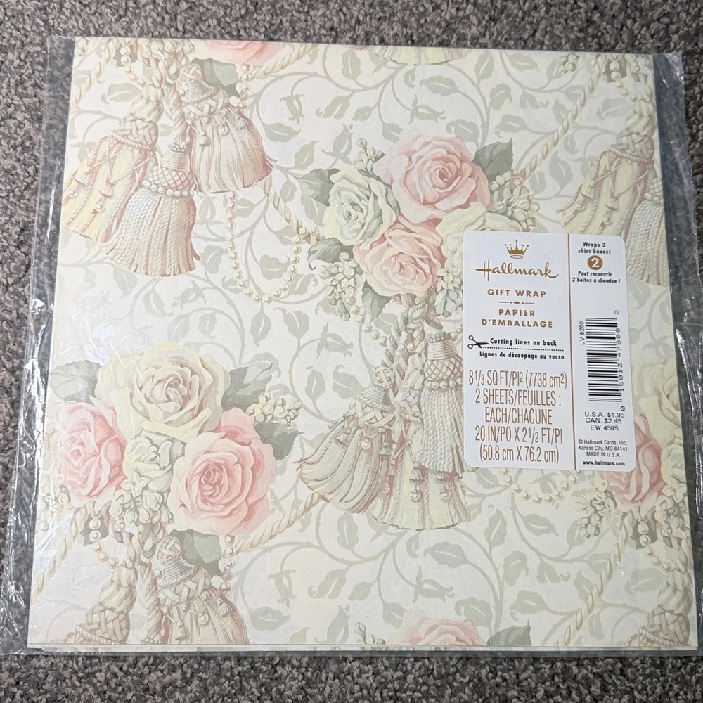 5/$25 VINTAGE Wedding Wrapping Paper