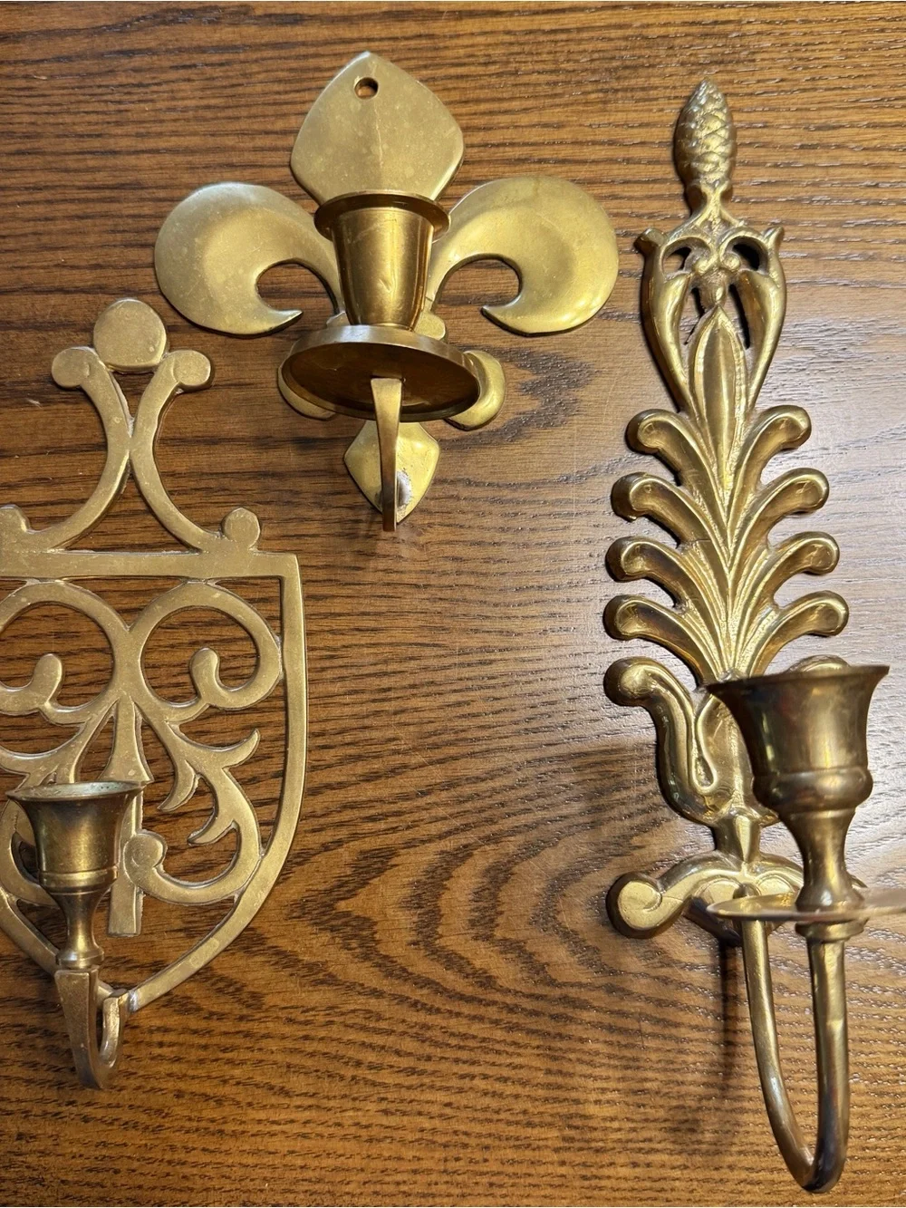 Vintage lot brass