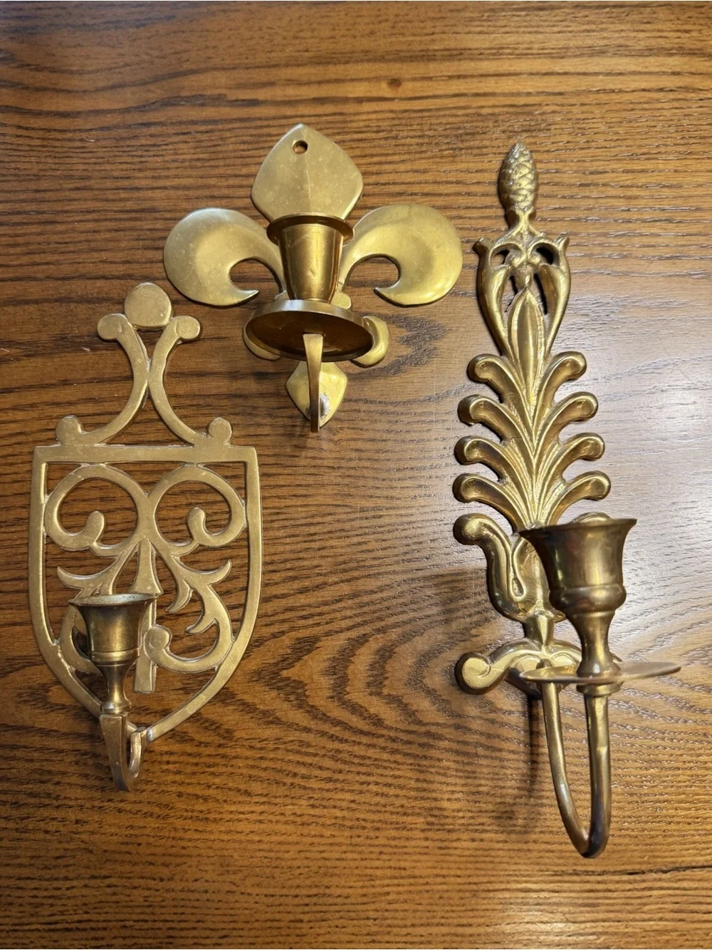 Vintage lot brass