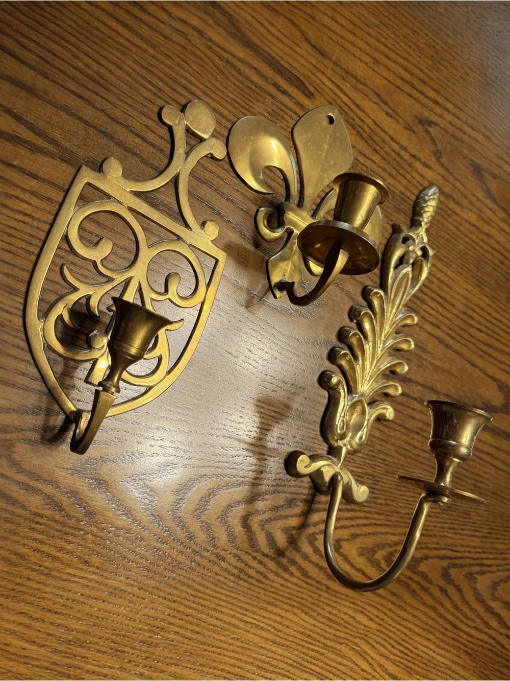 Vintage lot brass