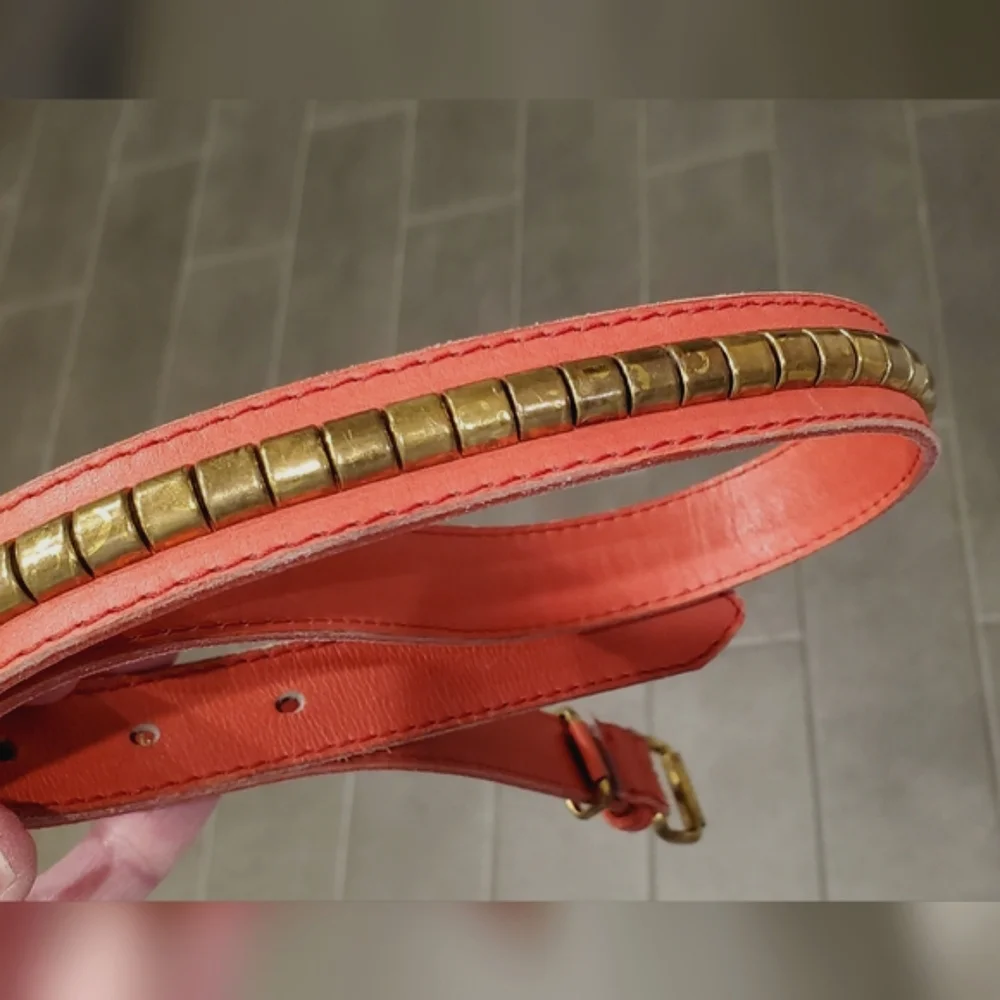 Vintage B.B.C. Genuine Leather Spain brass small