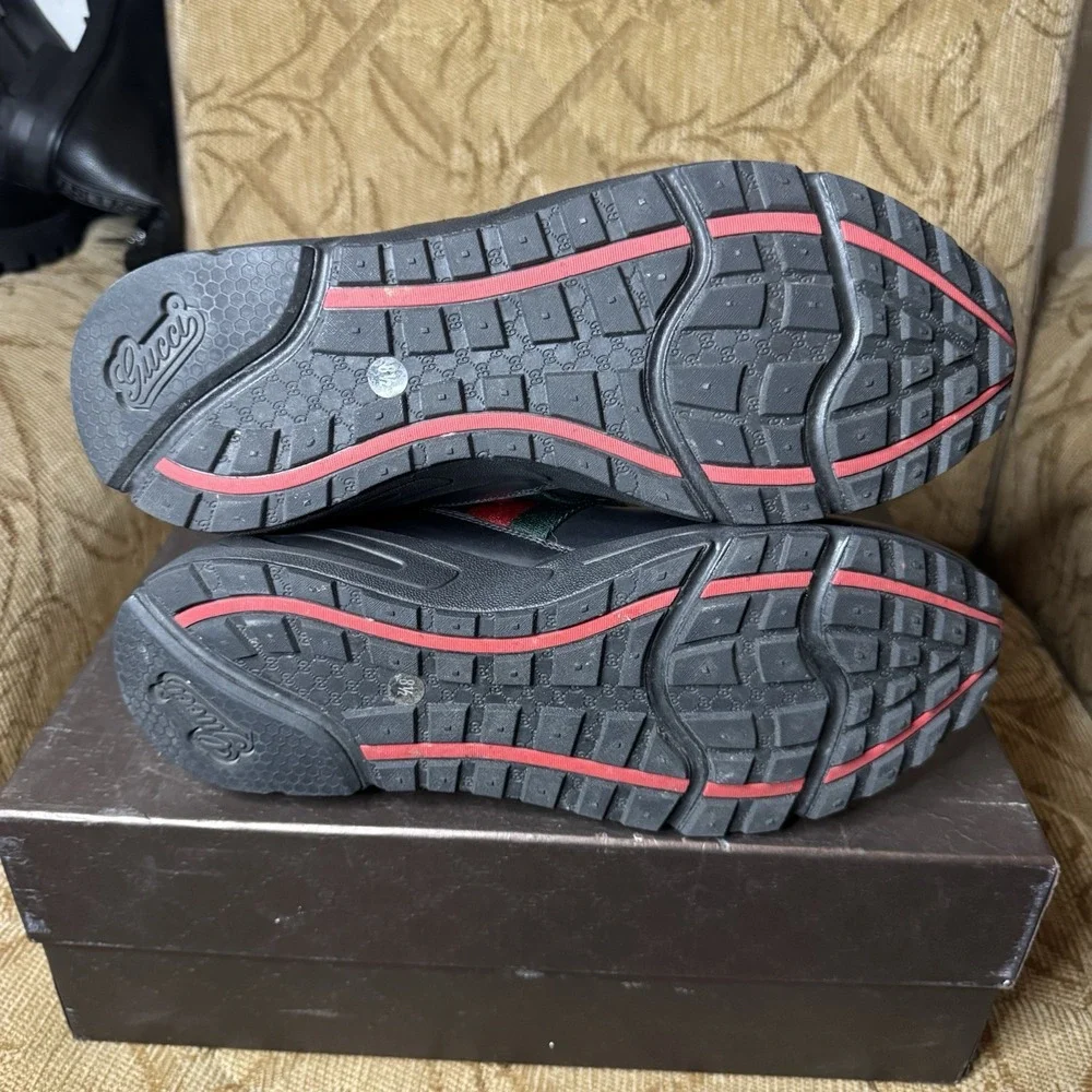 Gucci‎ Leather Shoes Men's Size 8.5 Excellent!