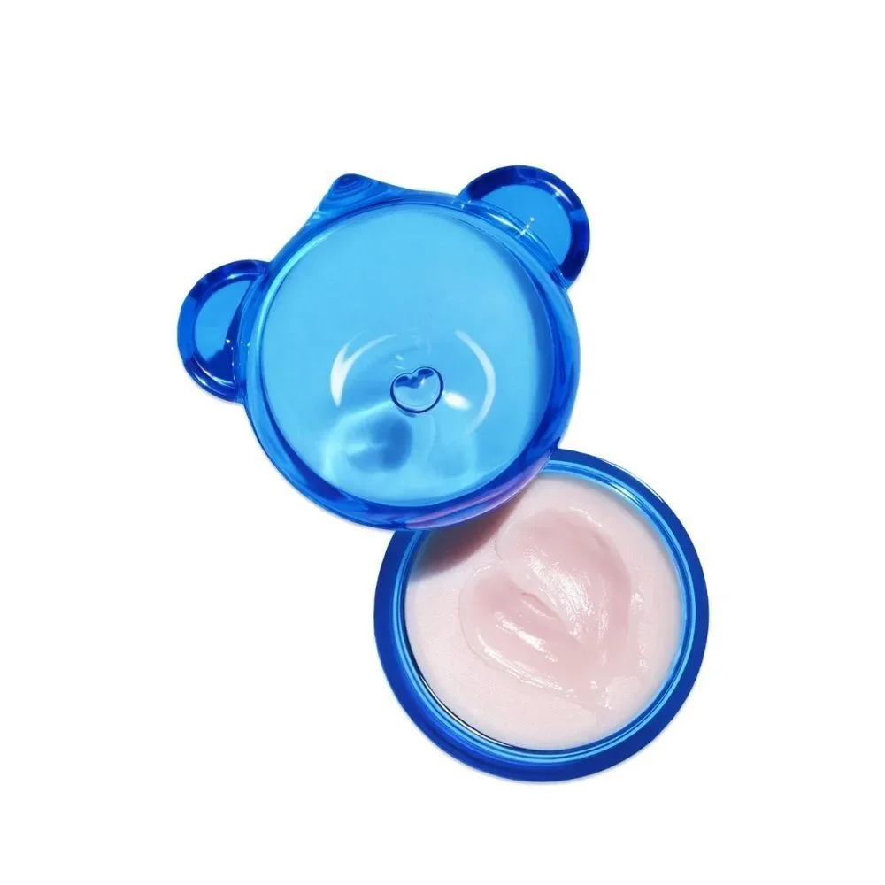 Blue Bear-Shaped Lip Balm