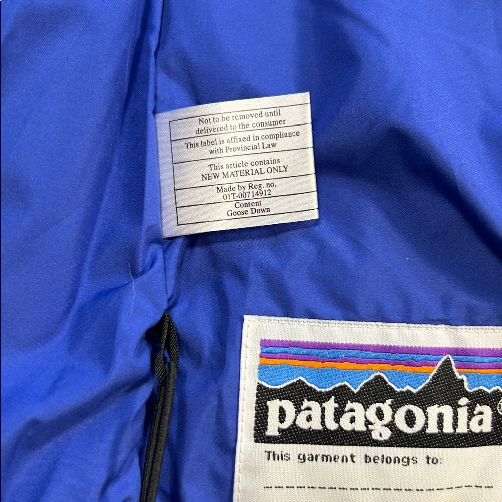 NWT Patagonia down vest
