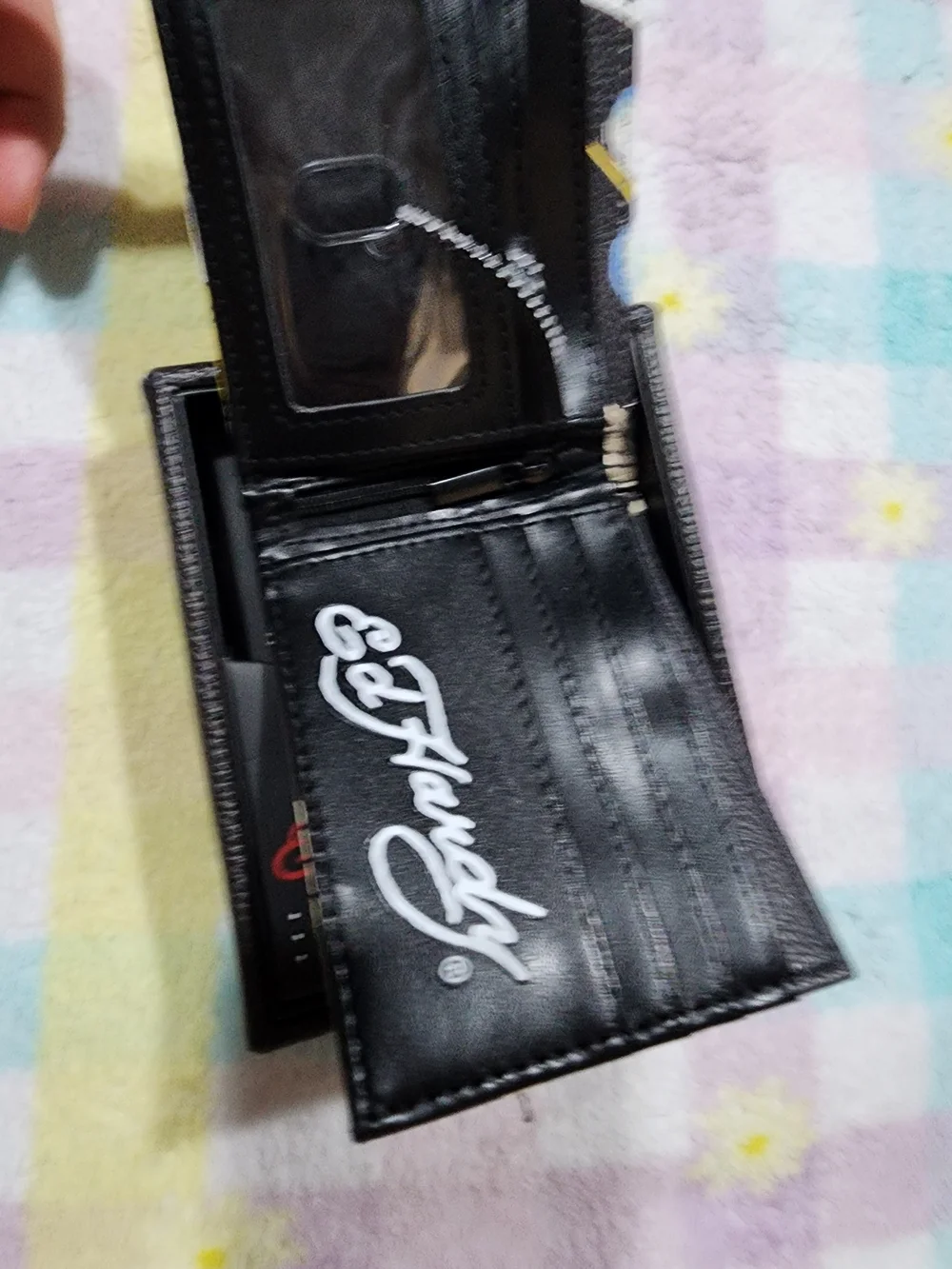 Ed Hardy yellow red accents