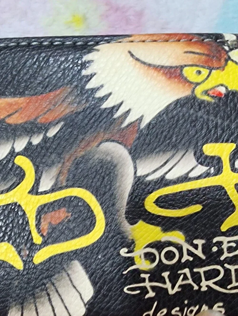 Ed Hardy graphic ed background