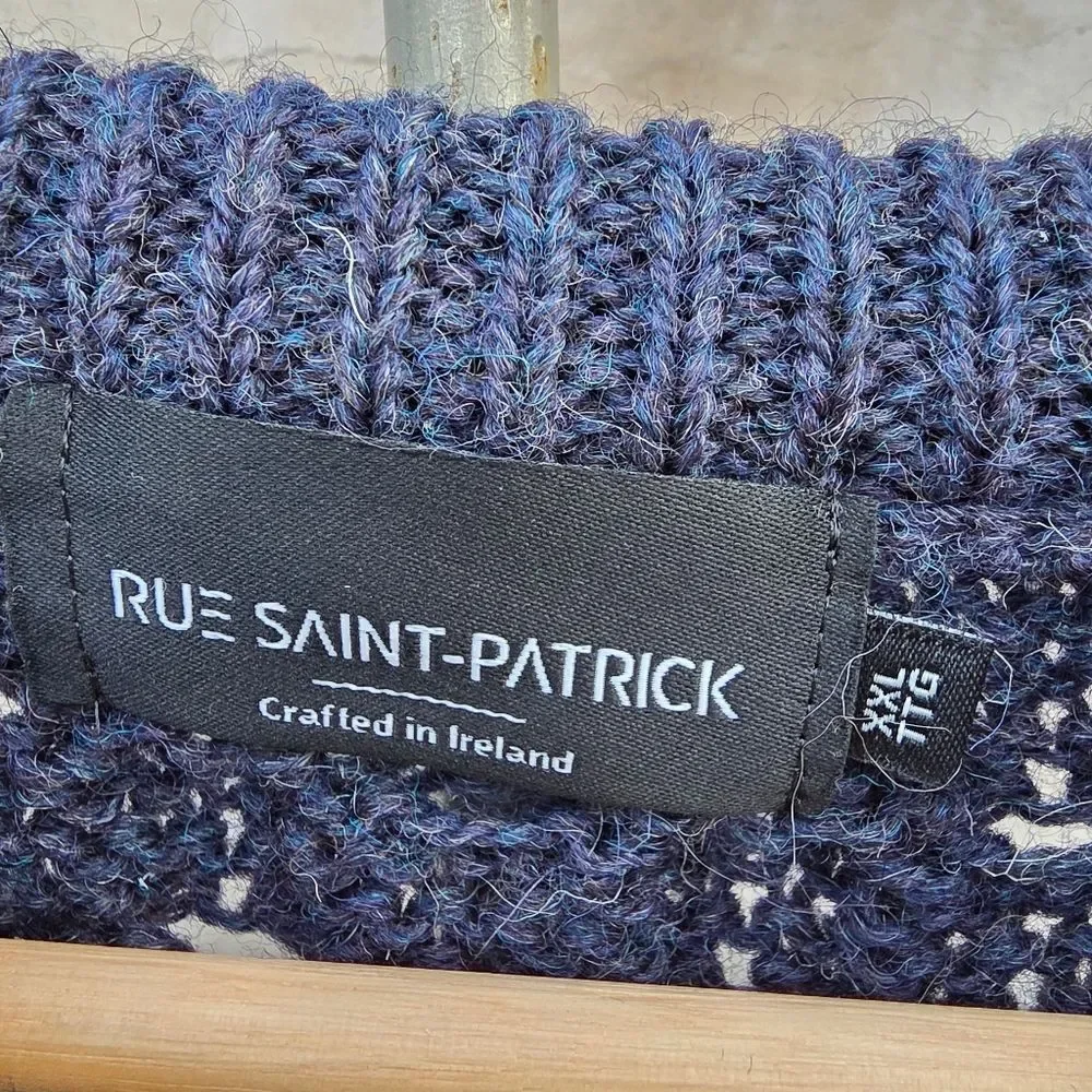 Rue saint patrick marled navy