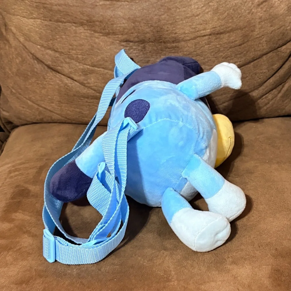 Bluey Plush Character Kids Mini-Backpack