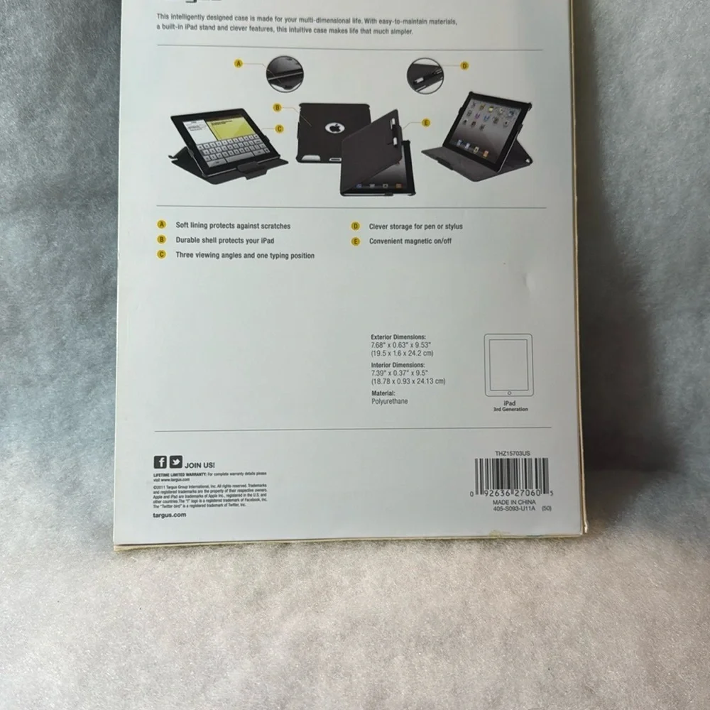Targus tablet case