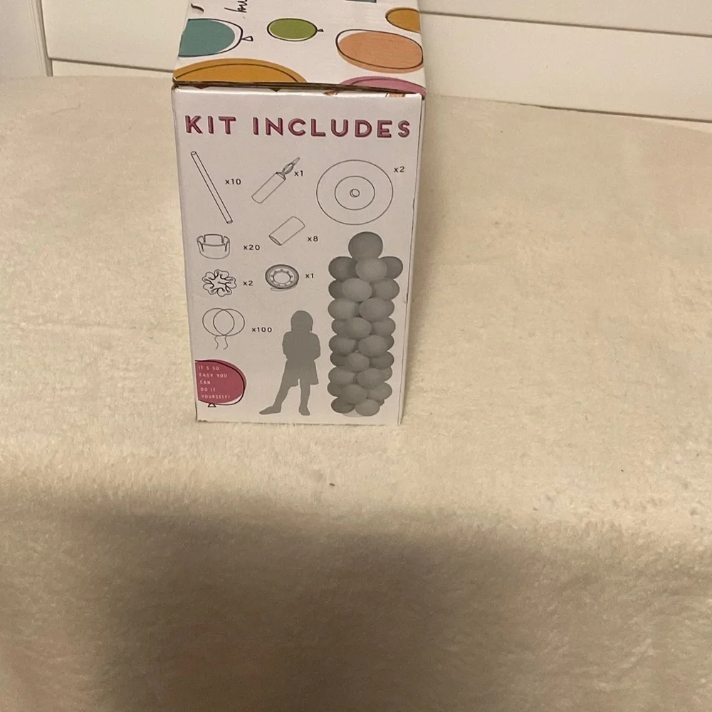 Balloon Column Kit - Colorful Party Decor