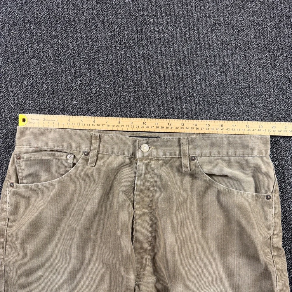 Vintage Polo Jeans Co Ralph Lauren Men's 40x32 Hayden Corduroy Pants Tan Beige