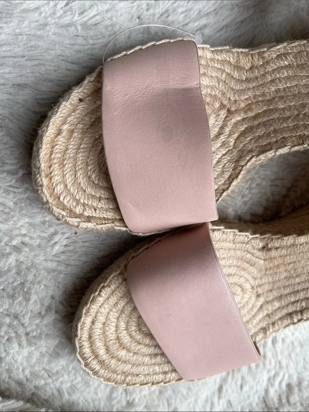 Tory Burch Bima Leather Espadrille Ankle-Strap Sandals in pink Size 9