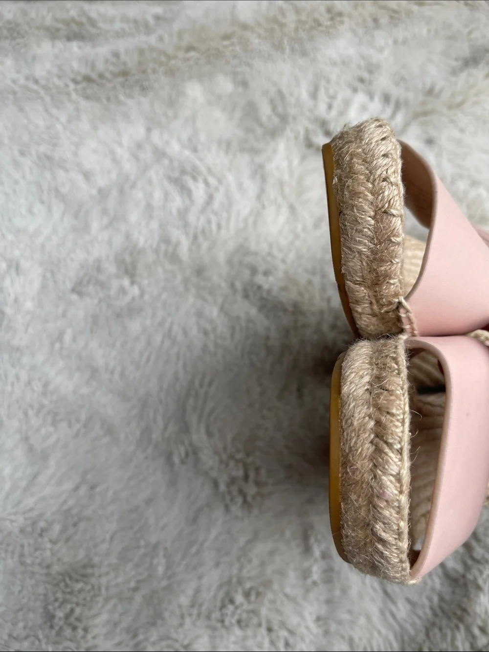 Tory Burch Bima Leather Espadrille Ankle-Strap Sandals in pink Size 9