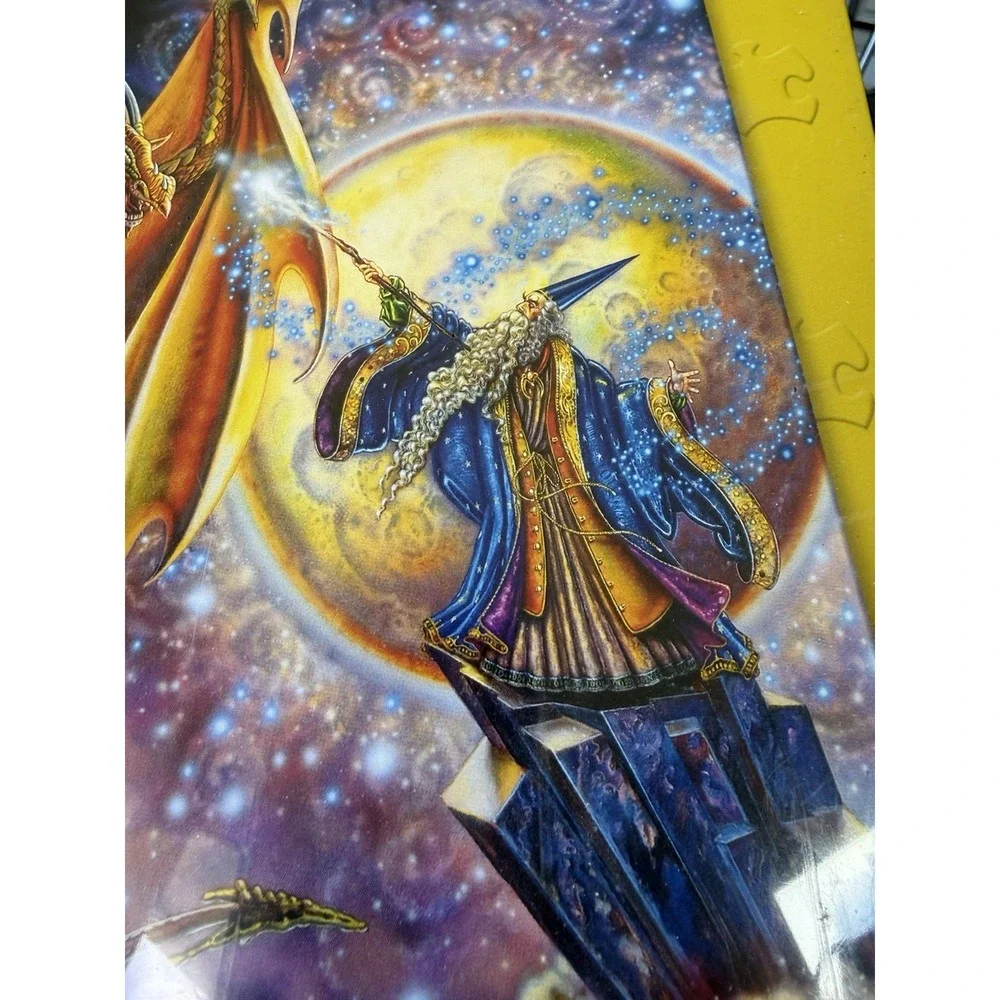 Magic Myles Pinkney Jigsaw Puzzle 550 Pc MasterPieces Wizard & Dragon Fantasy