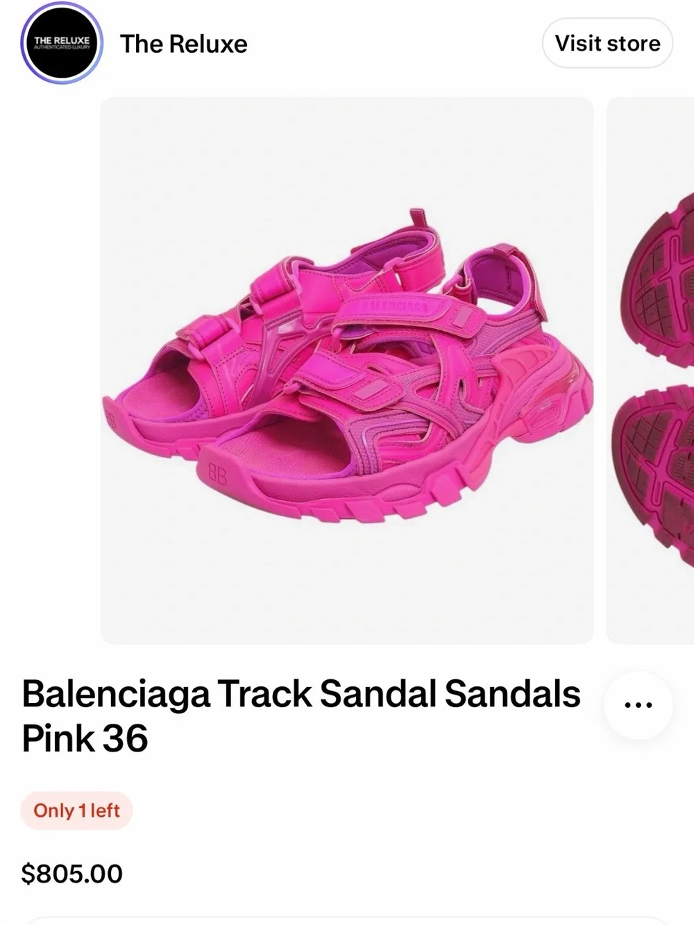 Balenciaga bold hot